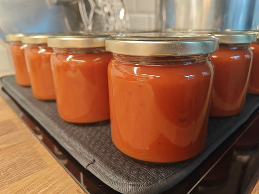 Hjemmelavet tomatketchup